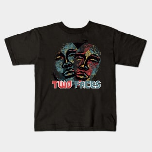 Two faces Kids T-Shirt